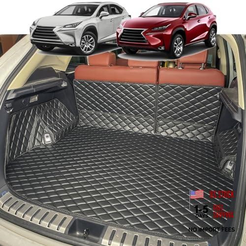 Cargo Mat200t NX300 NX300H Trunk Mat ＆ Rear Backrest Mat for 2015-2021 Lexus NX