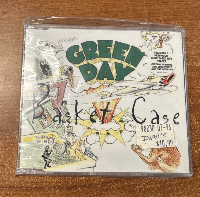 Green Day: Basket Case Promo Import Brand New