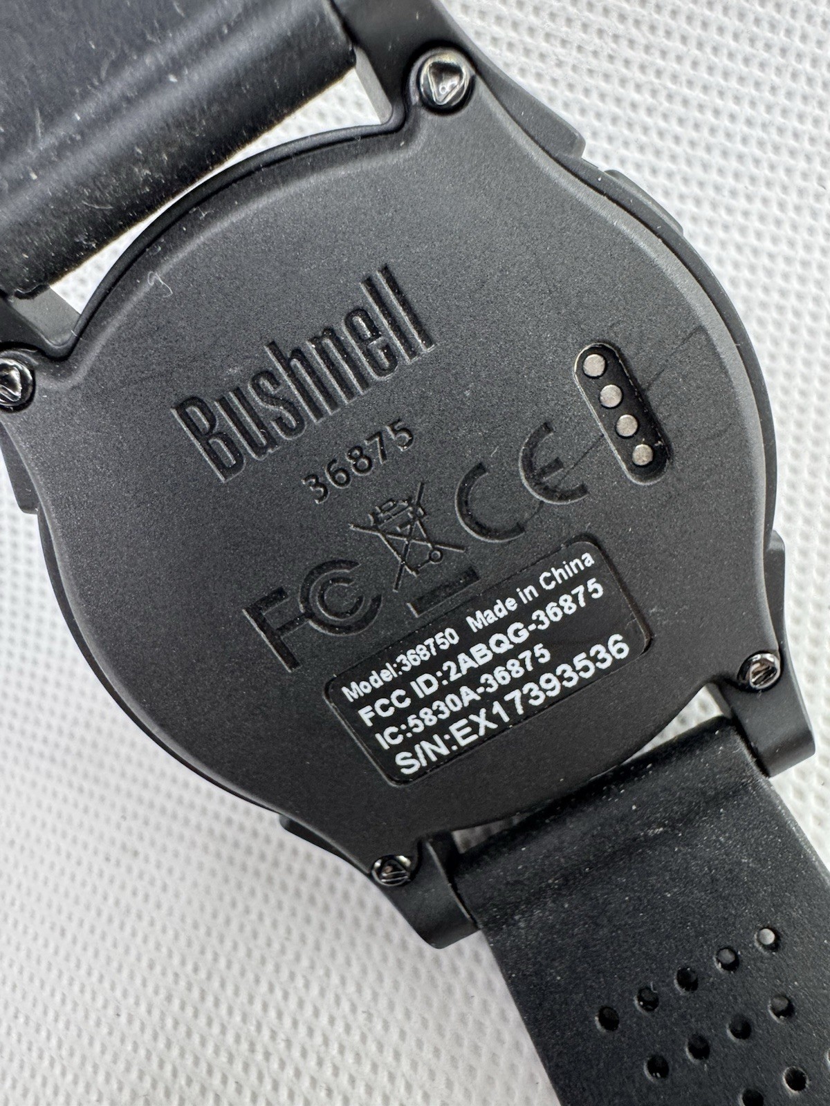 Bushnell Golf Excel Golf Rangefinder Watch 36875 Needs Batt