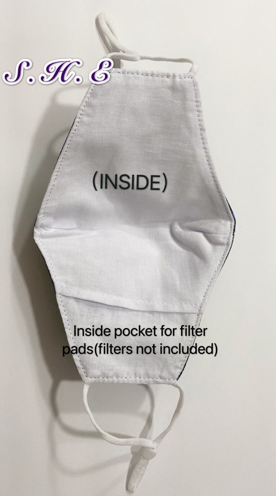 3PCS 3 Layers Face Cloth Mask Reusable Washable Adjustable With 3pc PM2.5 Filter