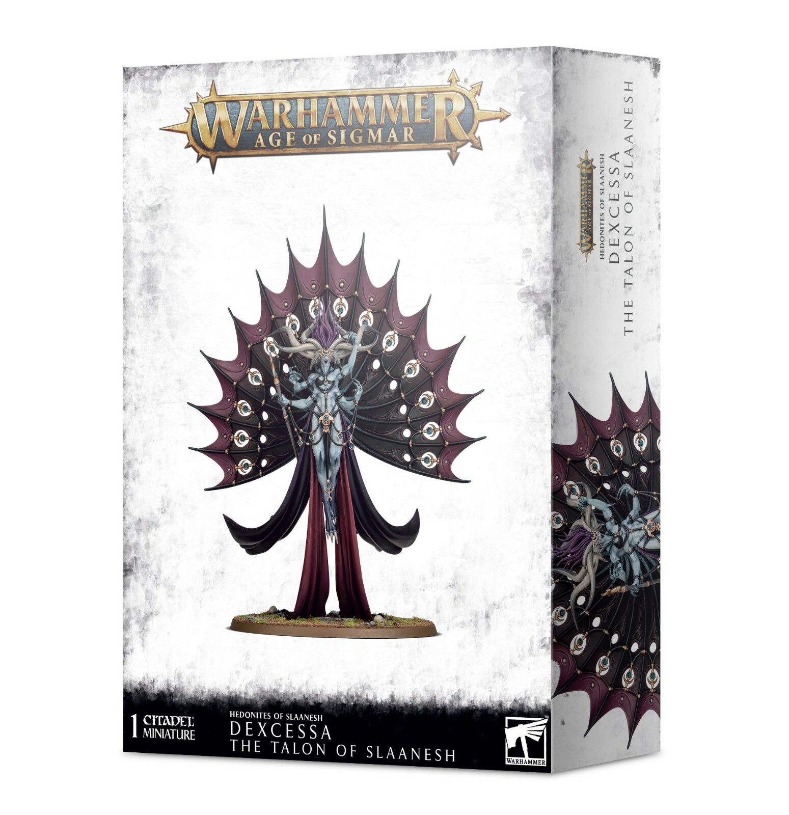 DEXCESSA THE TALON OF SLAANESH Chaos Warhammer AOS Age of Sigmar NIB