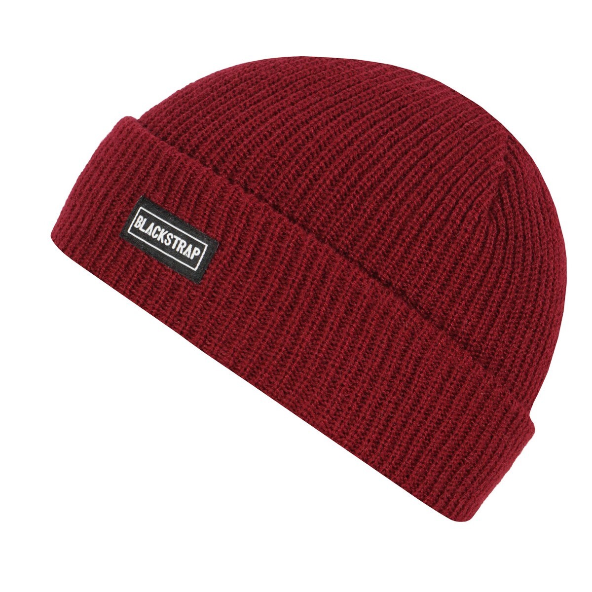 BlackStrap Classic Beanie Mid Length Cuffed Acrylic Rib Knit Berry New