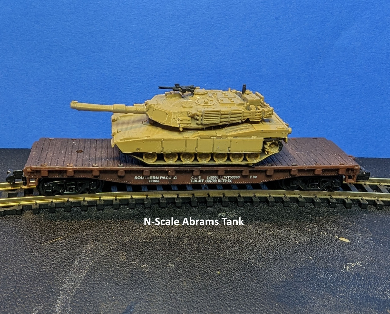 N Scale Abrams Tank N1078