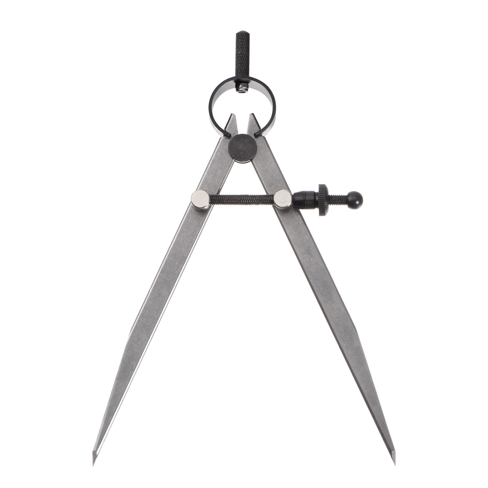 Spring Joint Caliper 6" Carbon Steel Spring Divider Caliper w Solid Nut Flat Leg
