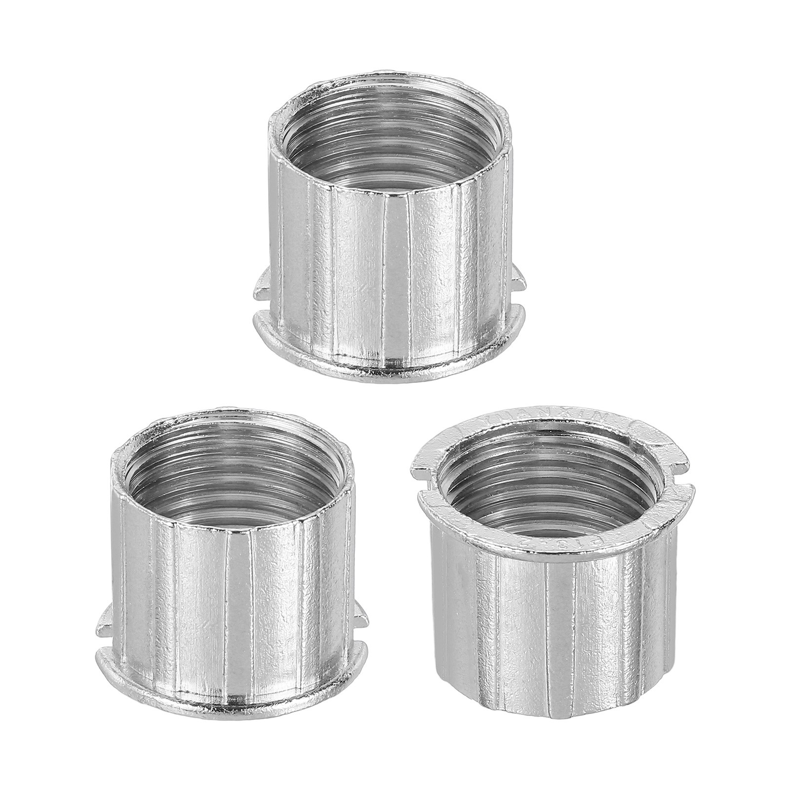 3 Pcs G9 Light Socket Rings Metal for 3/4in Thread Diameter 1.06in OD G9 Socket