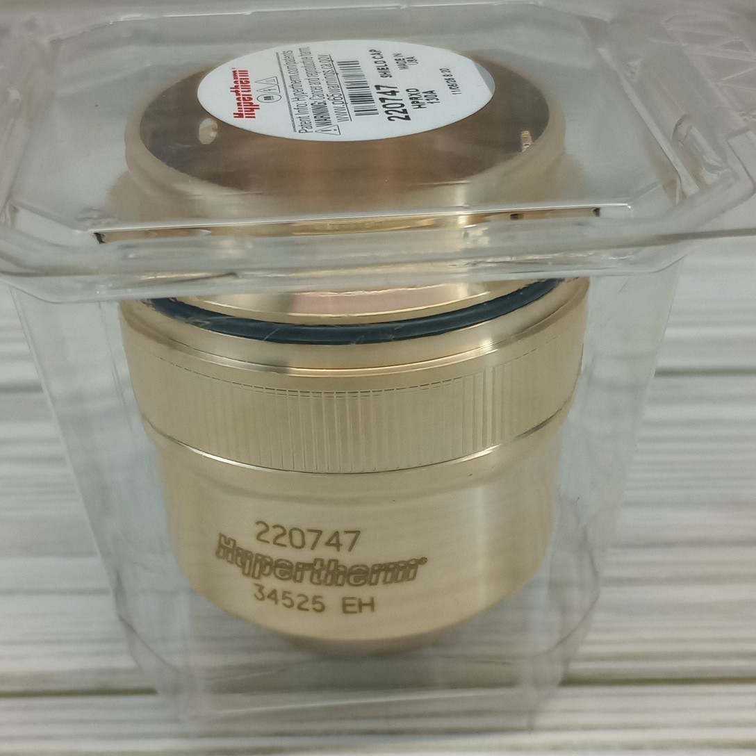 Hypertherm 220747 Shield Cap Nozzle 30-130 amp Brand New Free Shipping