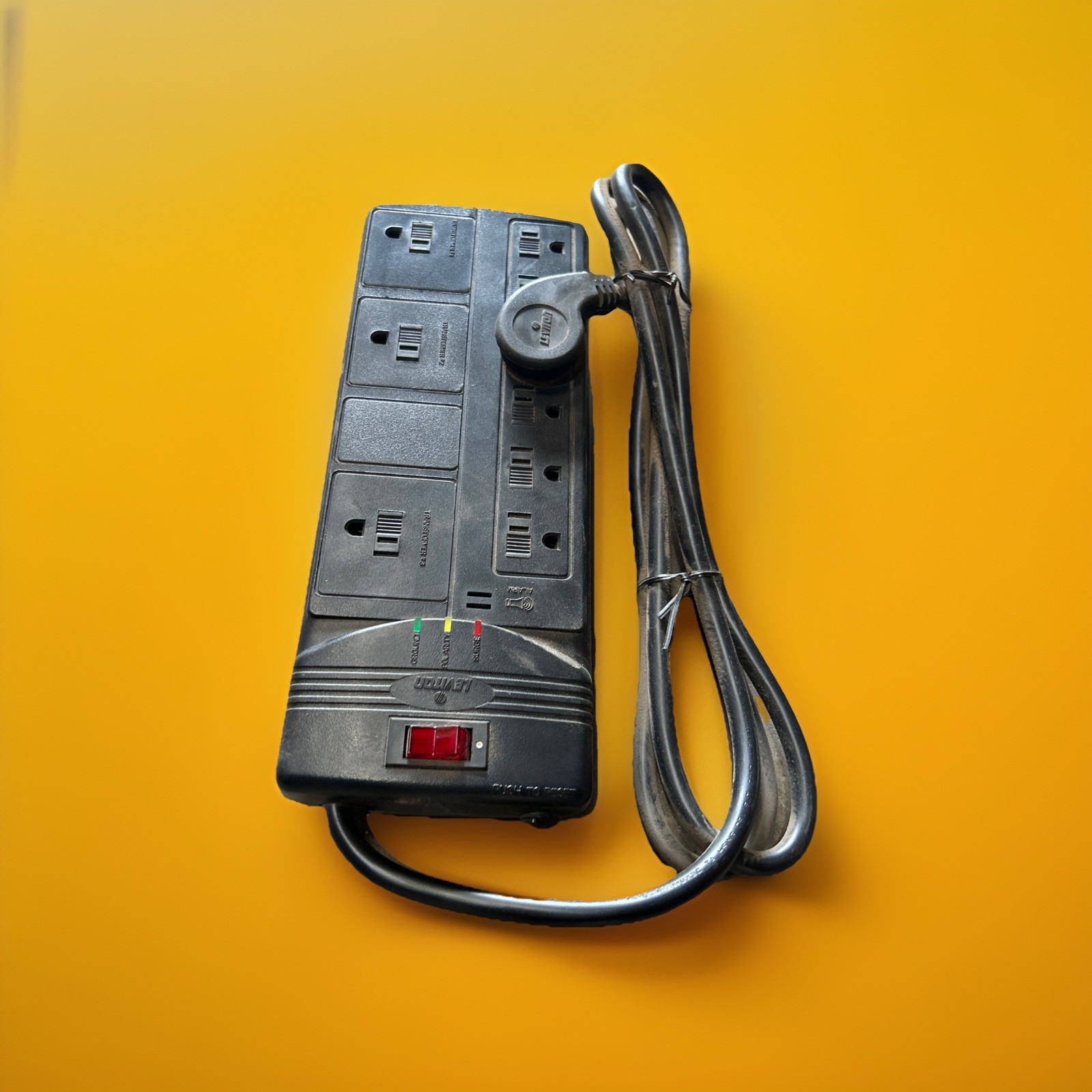 🔥 1 Unit ~ Leviton Relocatable Power Tap TVSS UL 1449 Surge Strip (6-Outlet)🔥