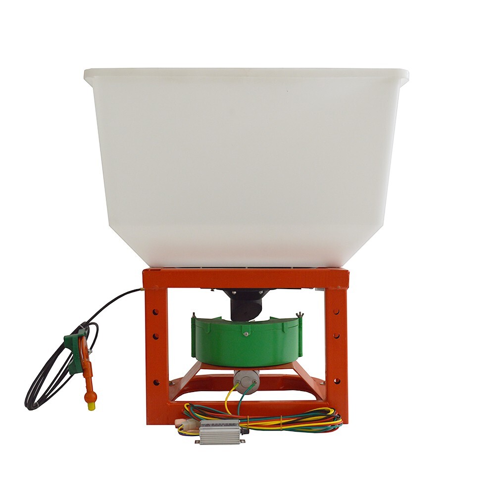 12V Electric Broadcast Spreader Fertilizing Machine 265lb
