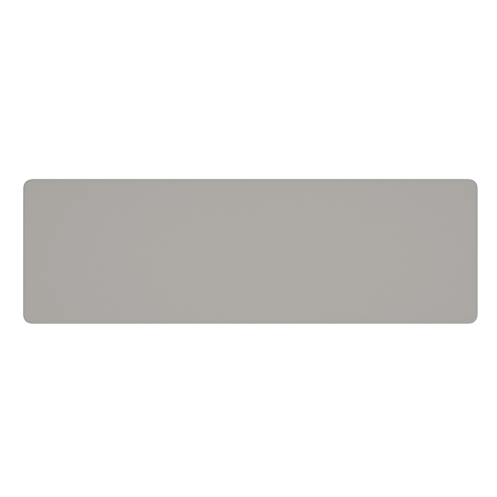 Inspire Contemporary MDF Glass Console Table Grey