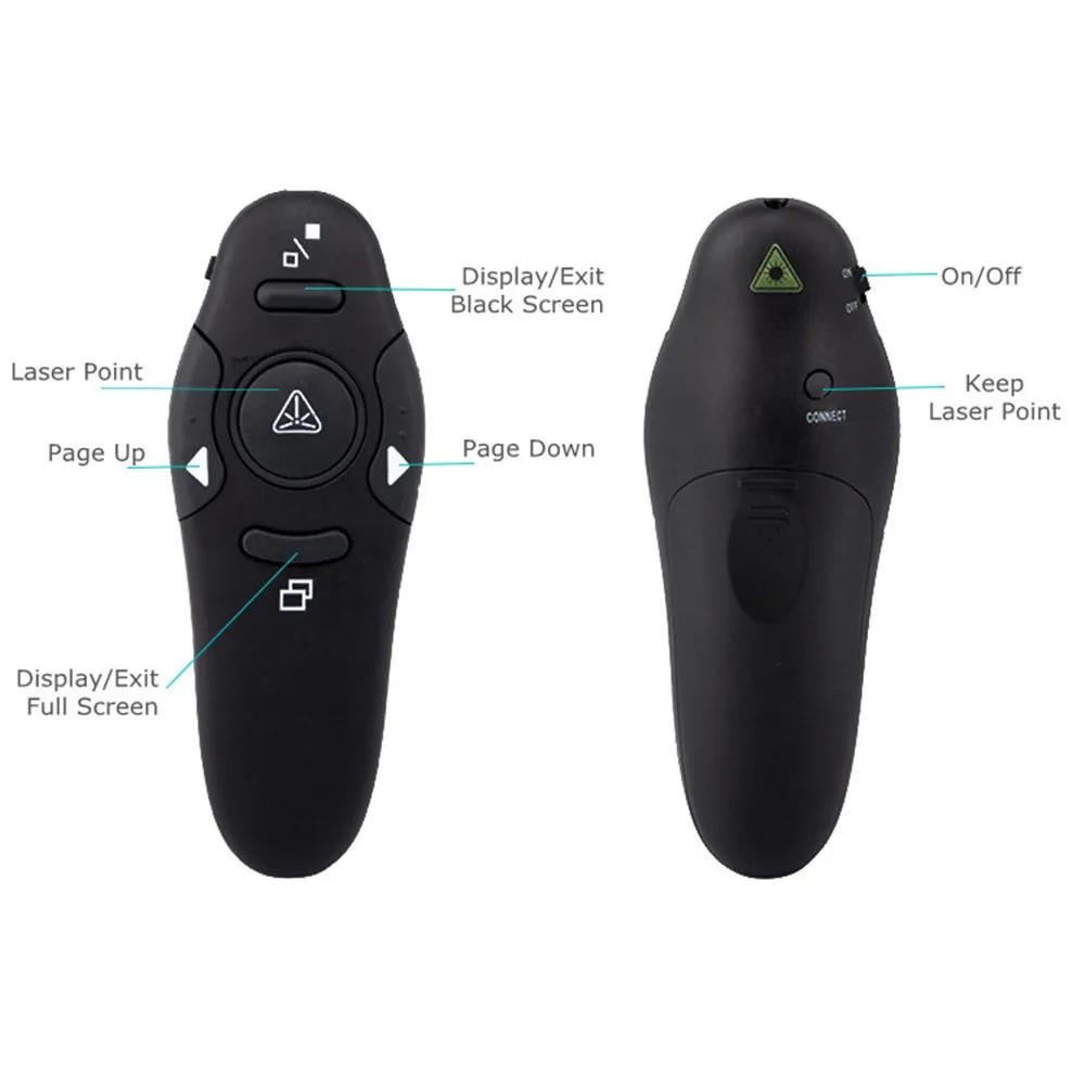 2.4ghz USB Presenter Remote Control Powerpoint Wireless Presentation Remote Cont