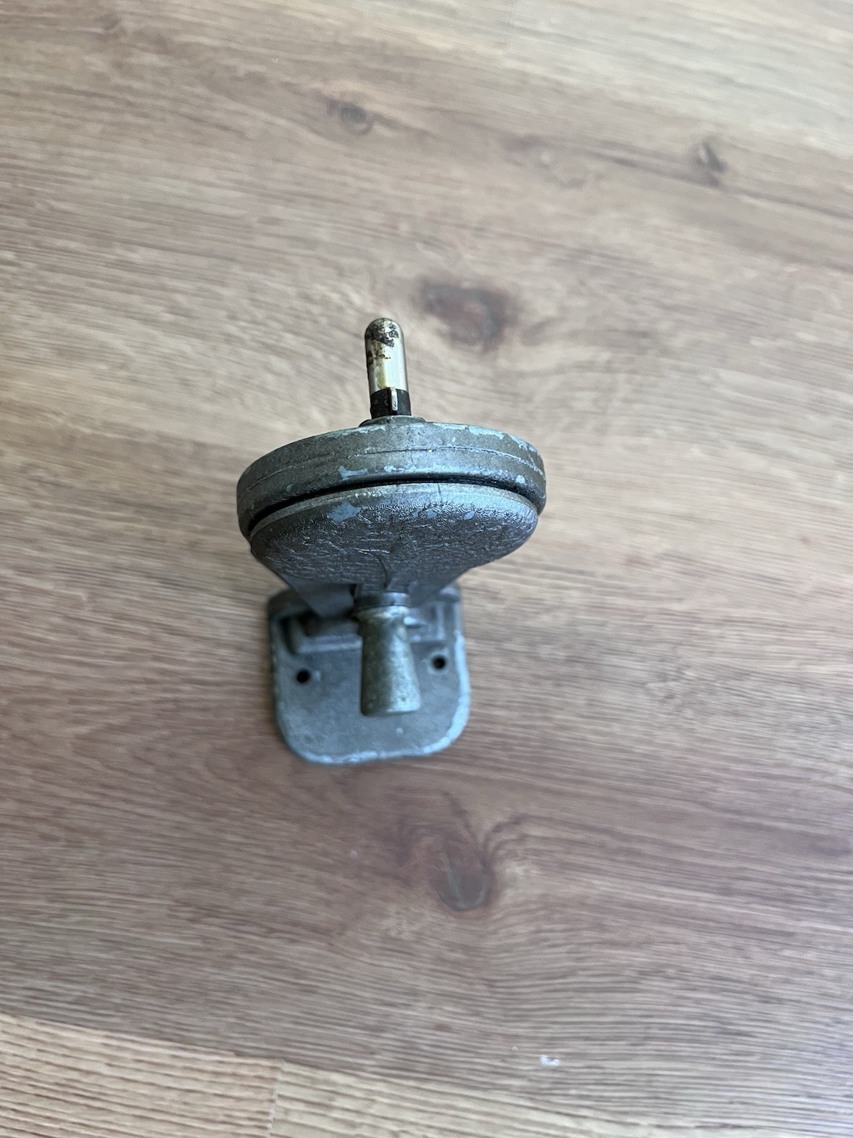 Vintage Mechanical Wizard Chicago Pencil Sharpener BASE ONLY 1900-1920 Cast-Iron