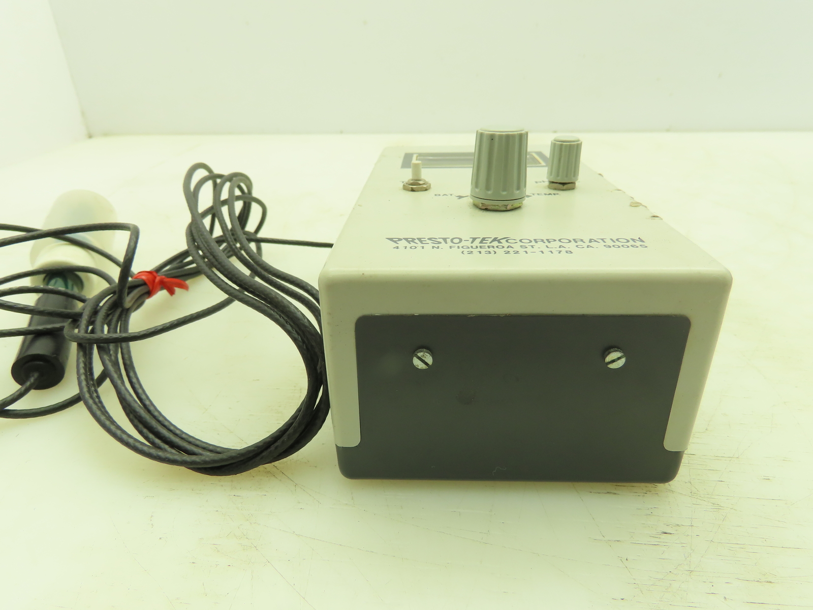 Presto-tek DP-36 Poly Pram Conductivity PH Meter