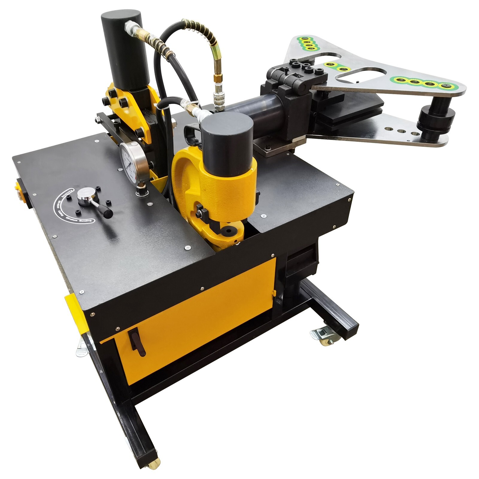 5 in 1 Bus Processing Machine Multi-functional Puncher Cutting Punching Bending