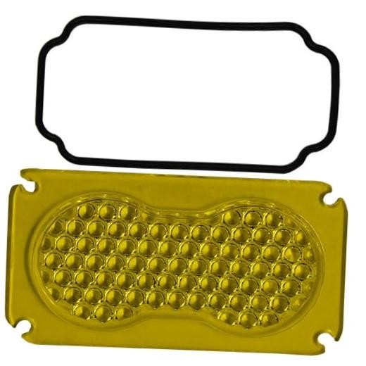 S2 Light Pod Lens Kit (Work/Scene; Amber) Baja Amber - Work/Scene Beam