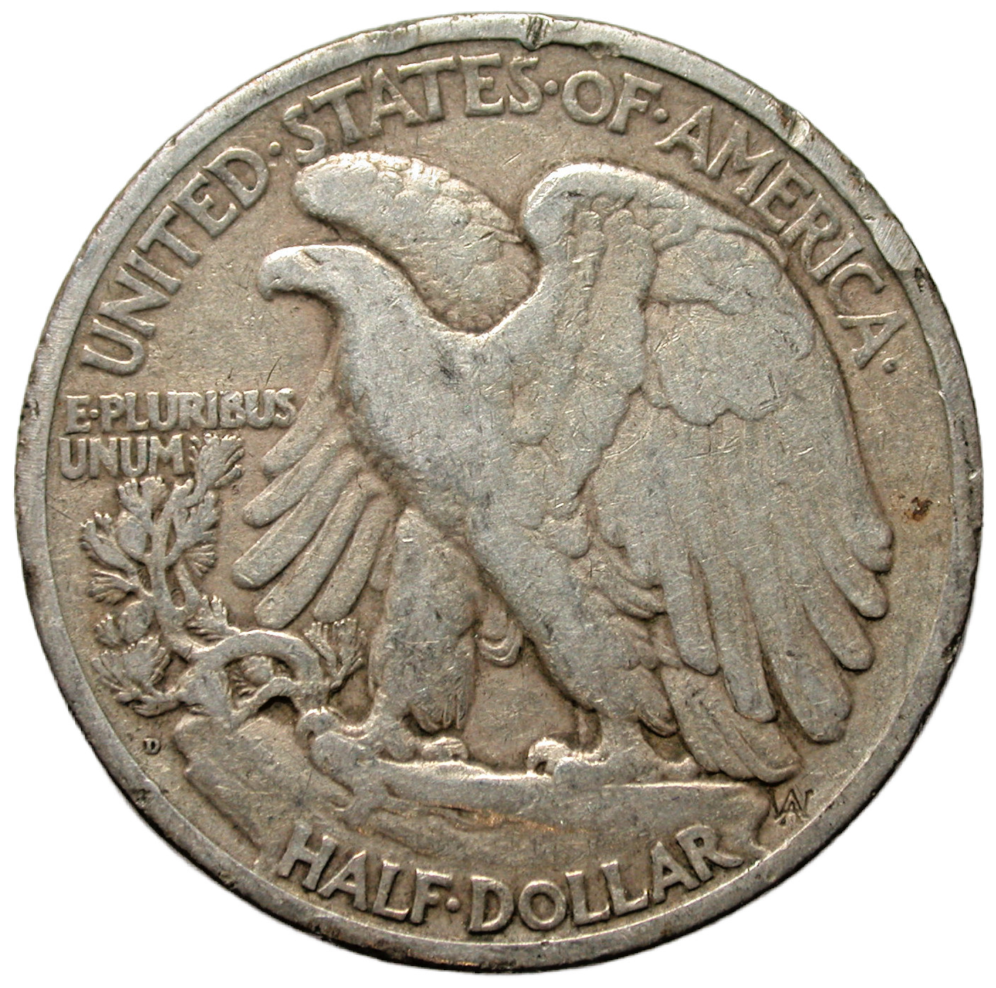 1920 D Walking Liberty Half Dollar