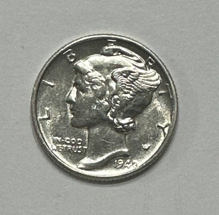 1940-P Mercury Head Dime BU (Inv.) 212951