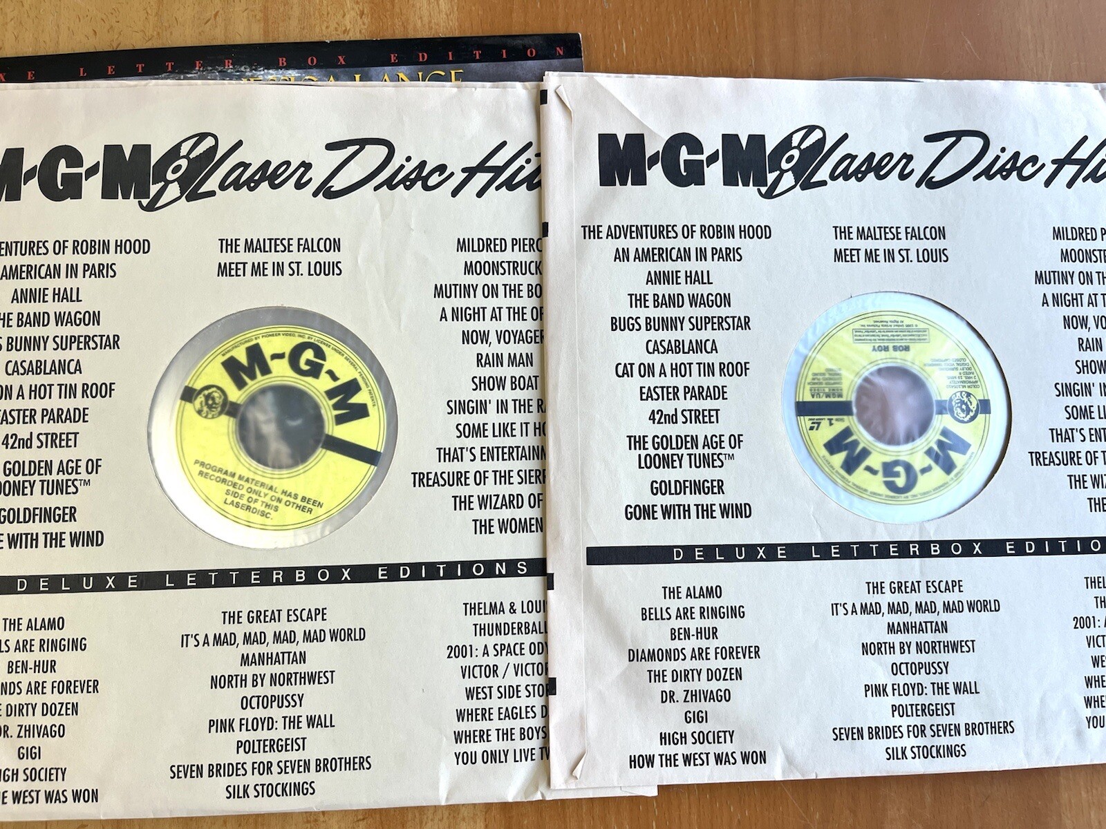 Rob Roy Deluxe Letter-Box Edition (Laserdisc, 1995)