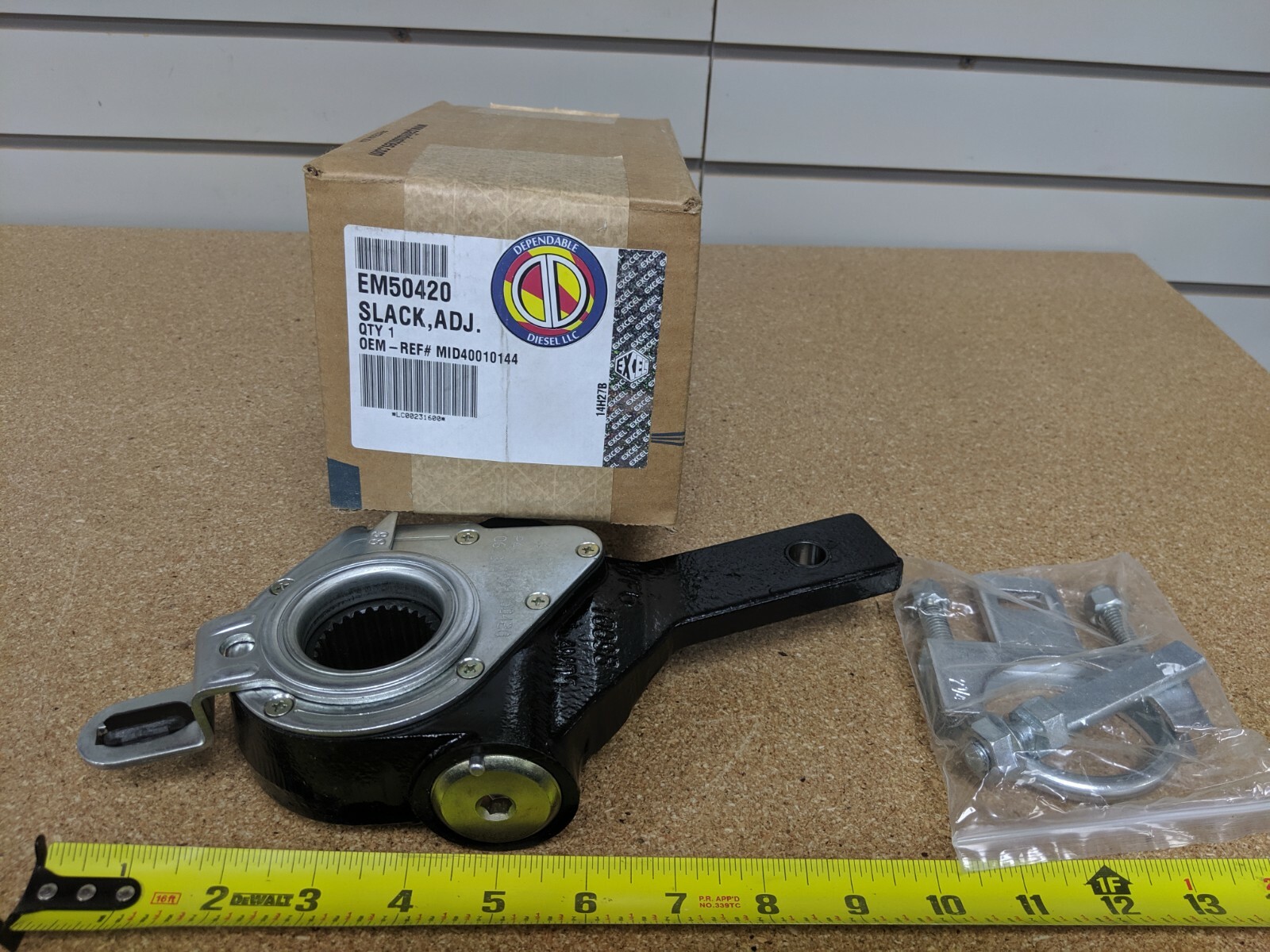 Slack Adjuster Excel # EM50420 Ref. # Midland 40010144 40910678 E-6918A 25QD412