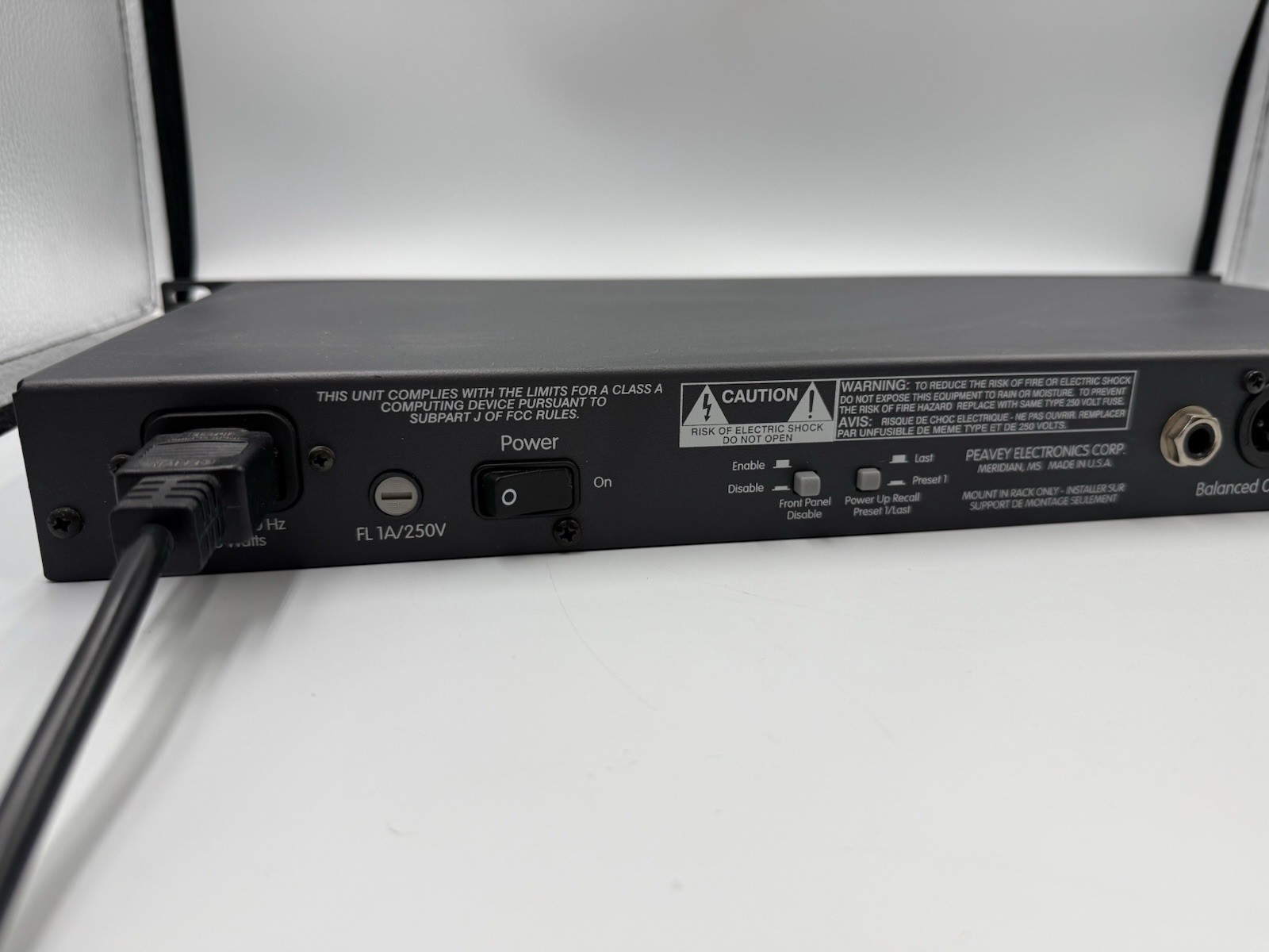 Peavey Feedback Ferret Digital Dynamic Anti-Feedback System 24-bit
