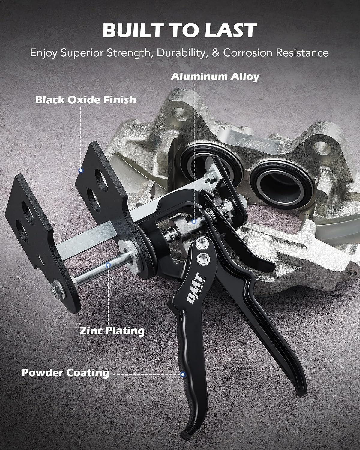 Single Dual Quad Piston Brake Caliper Compressor Tool Set Brake Pad