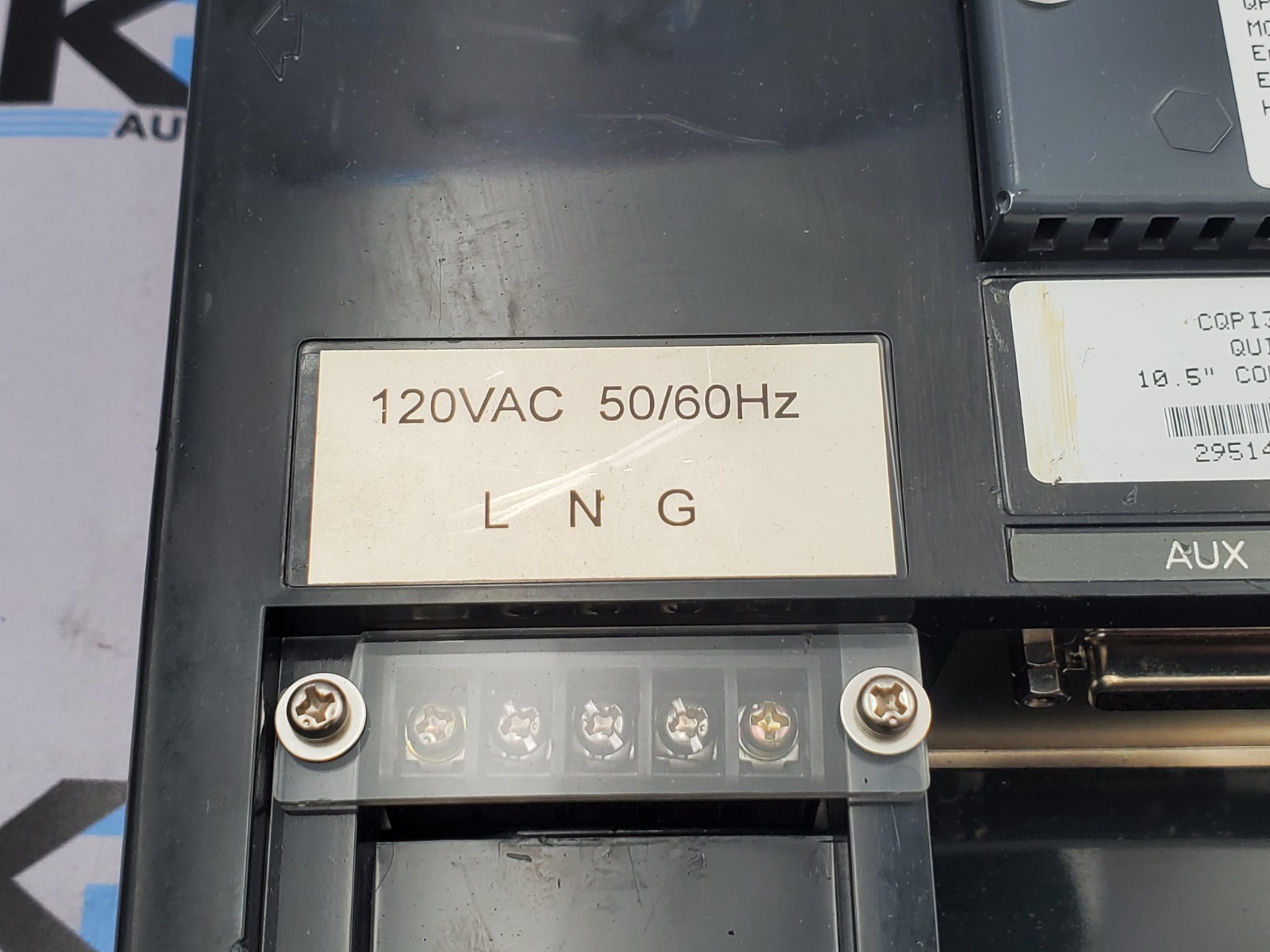 Total Control CQPI31200C2P-A QucikPanel Operator Interface 10.5" Color 120V