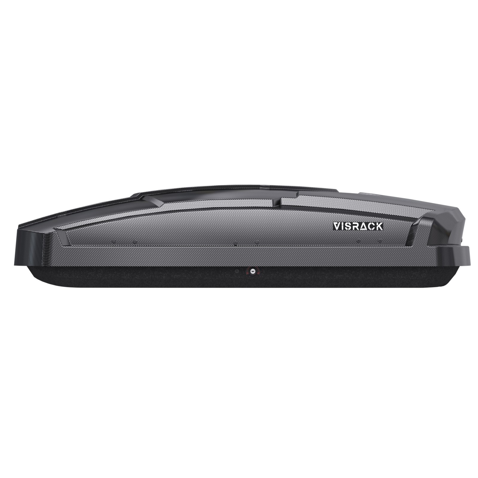 15.5 ft³ ABS CARBON BLACK Car Roof Top Cargo Box Luggage Carrier