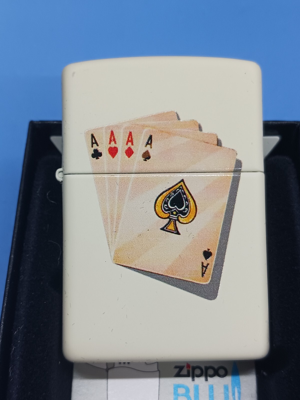 Zippo Four of a Kind Cream Matte 24795