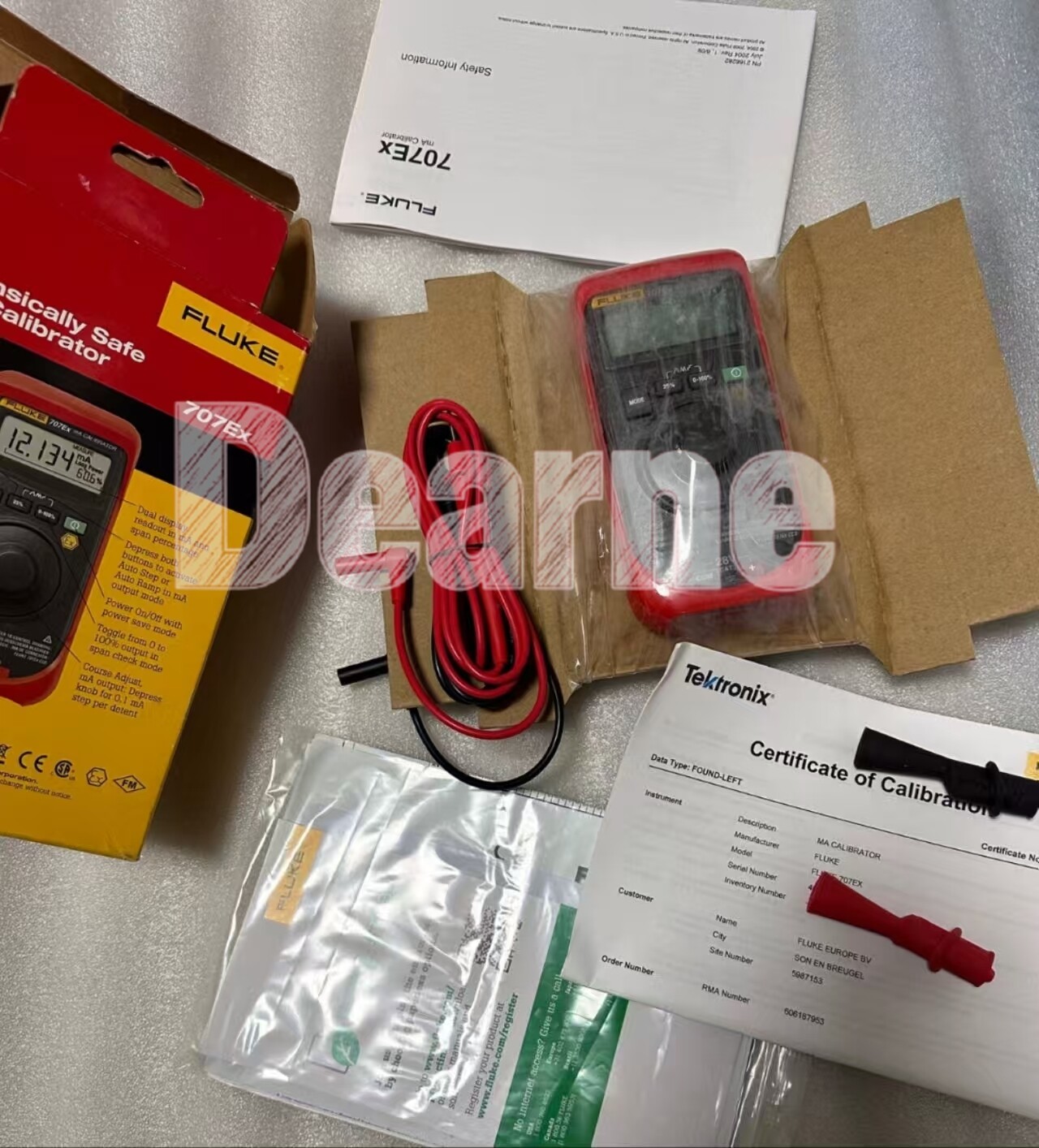 Fluke 707EX Loop calibrator meter used