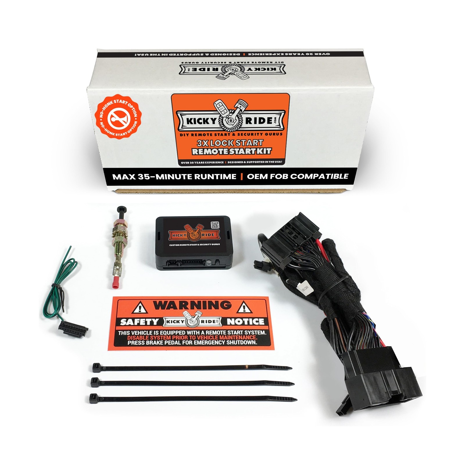 Plug-in Remote Start Kit – Start from Your Factory Fob – Some Ford,