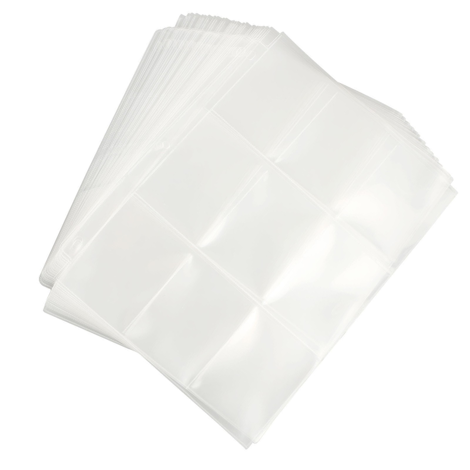 25 Pages/lot Card Sleeves Collector Binder Album Holder Sheets for Pokemon cc