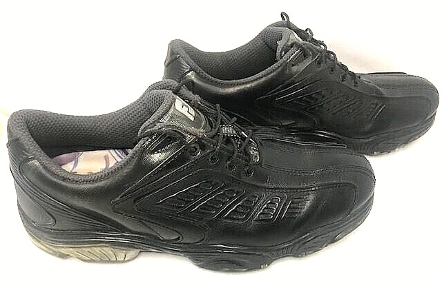 FootJoy FJ Sport Men's Black Leather Soft Spike Golf Shoes Size 8 - 53295