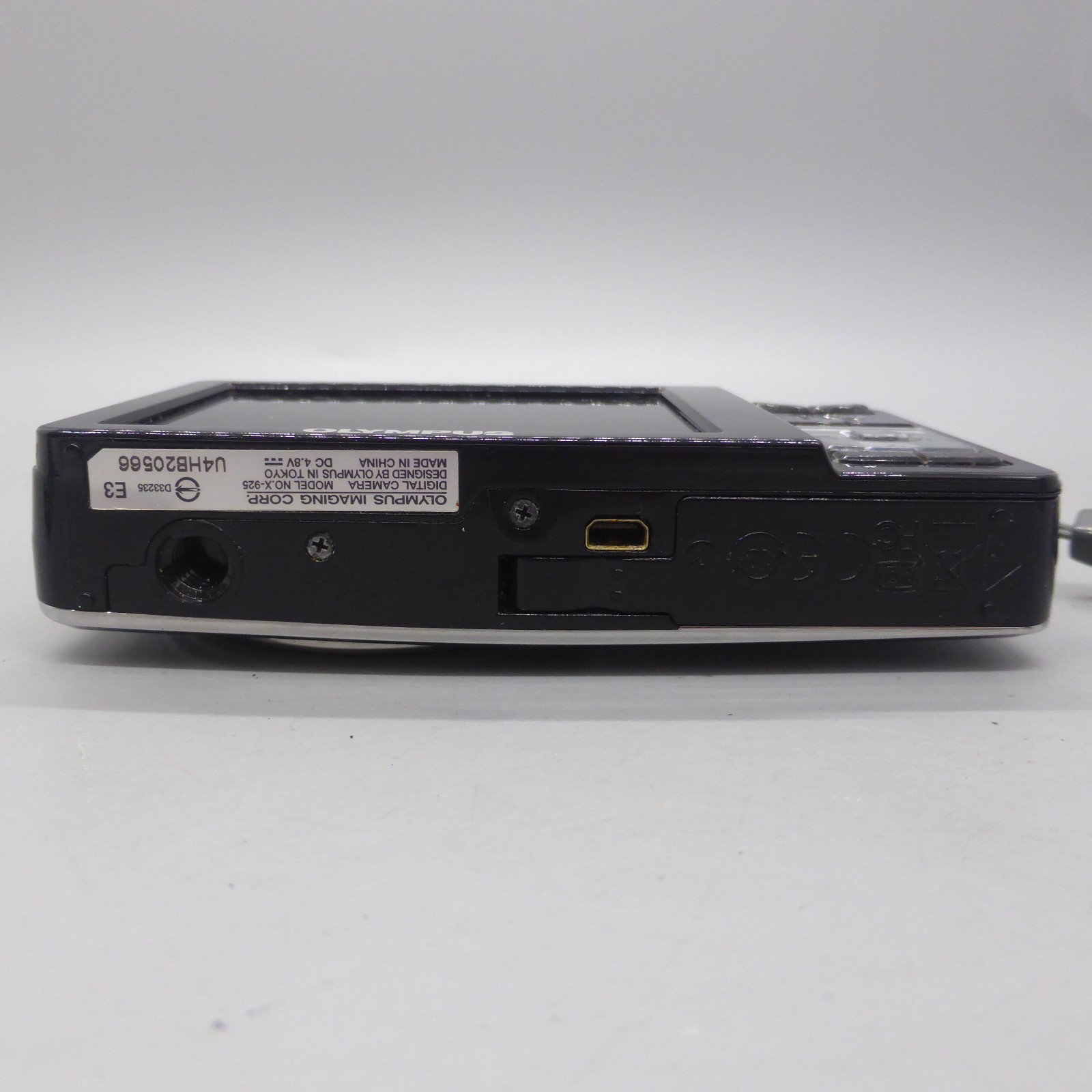 Olympus Digital Camera X-925 12.0MP Black Tested