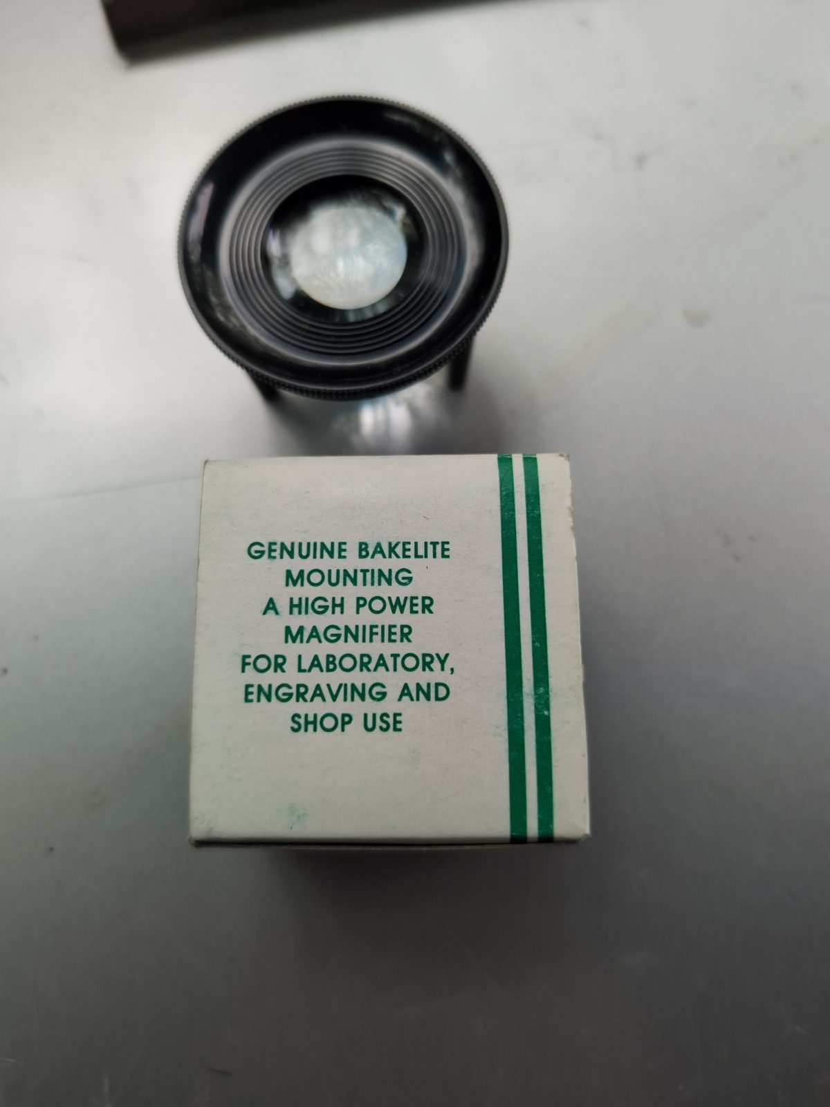 Genuine Bakelite 10X Tripod Magnifier