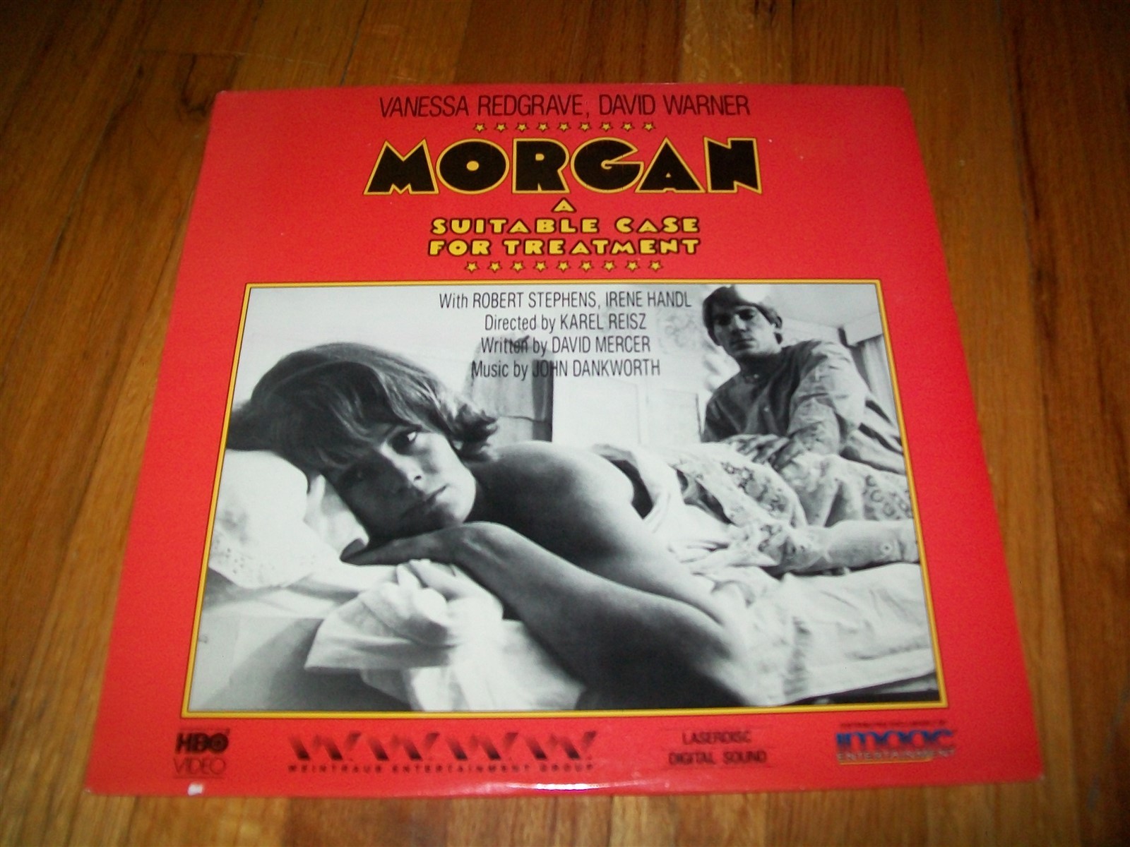MORGAN - A SUITABLE CASE FOR TREATMENT Laserdisc LD BRAND NEW VANESSA REDGRAVE