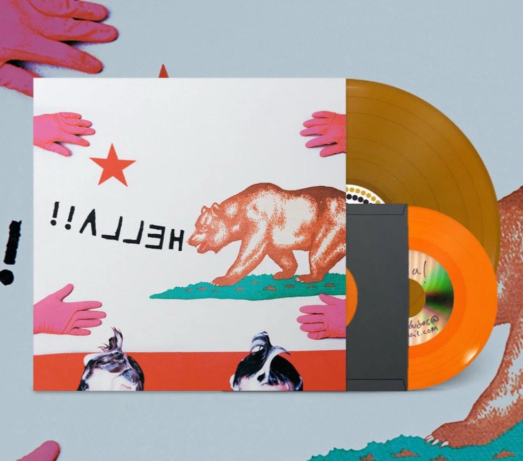 Hella – Hold Your Horse Is (Deluxe Reissue) - Gold LP + Orange 7" Limited SEALED