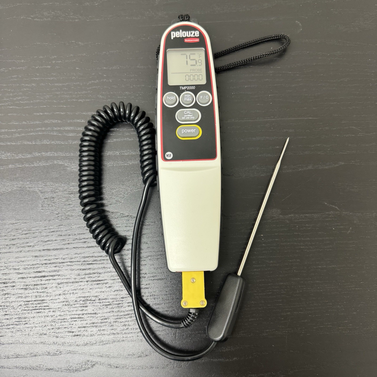 Rubbermaid Pelouze Thermocouple Temperature Sensor TMP2000