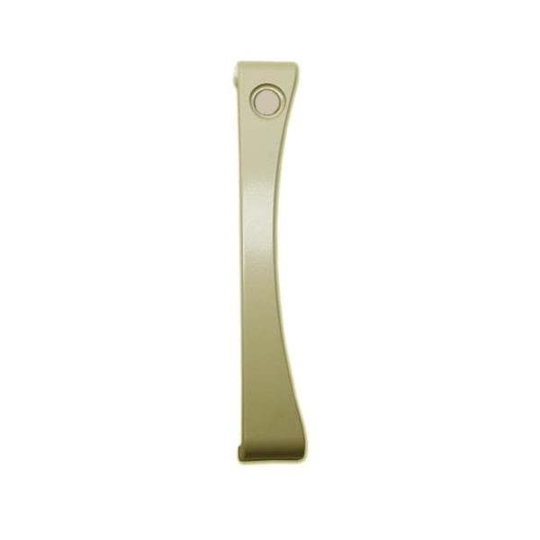 Pella Sliding Patio Exterior Door Handle w/ Key Plug - Right RH - Almond / Ivory