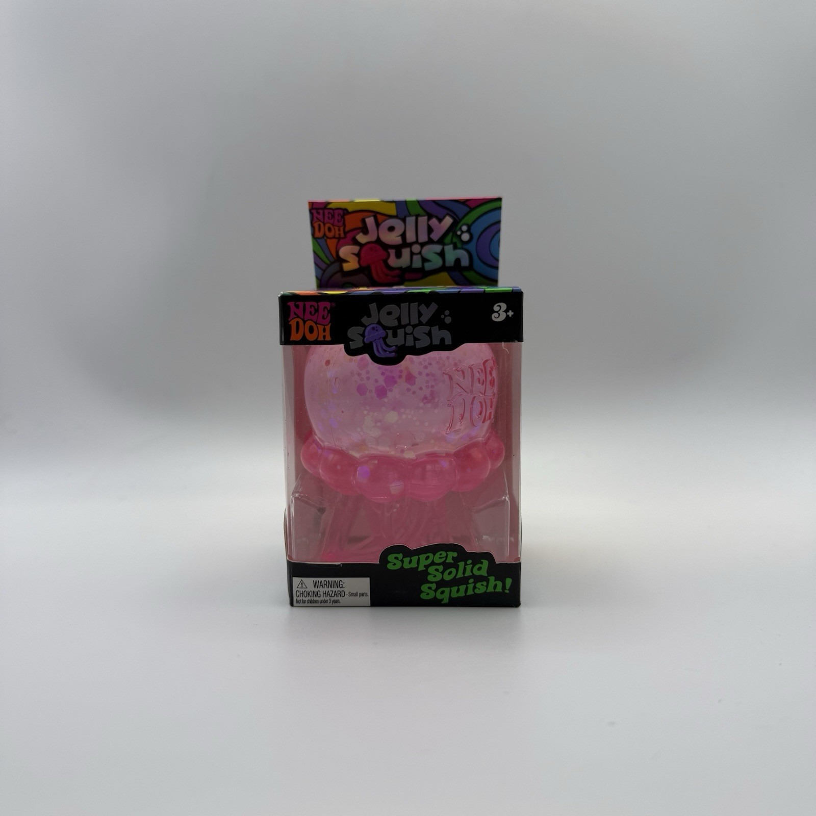 Nee Doh Jellyfish Jelly Squish Stress Toy Fidget Squeeze NeeDoh Pink Trending
