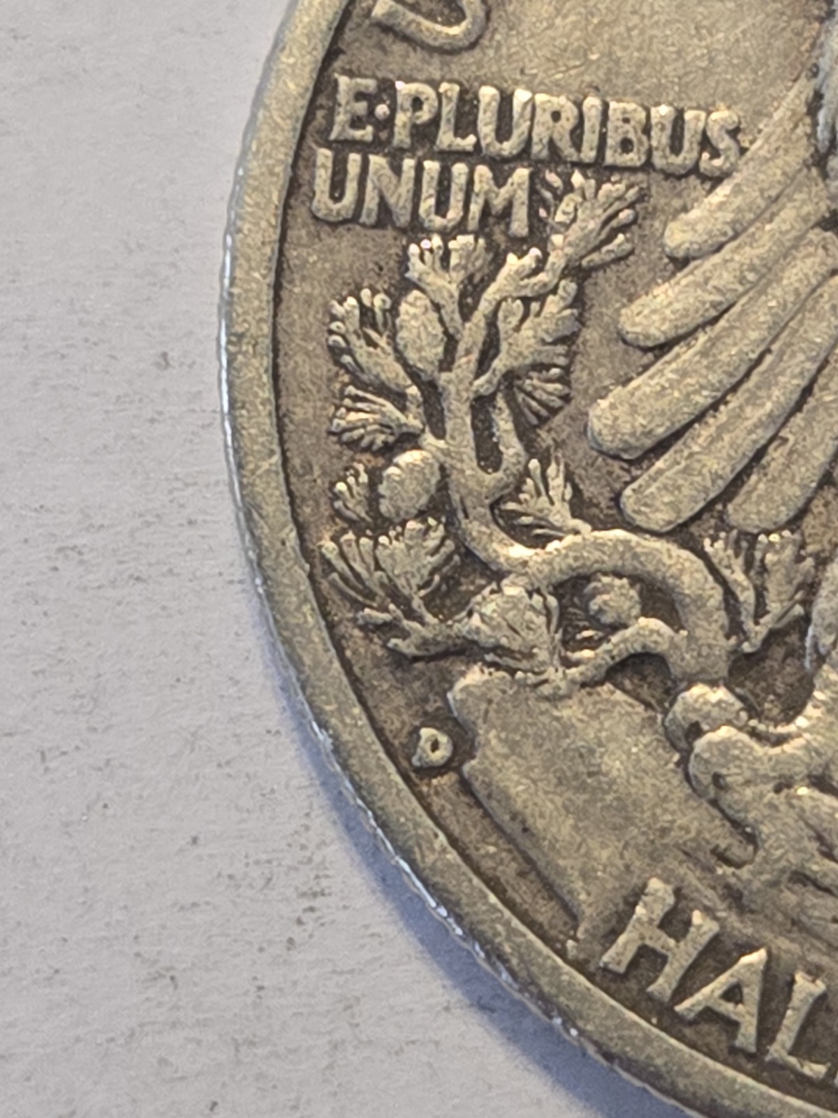 1943-D Walking Liberty Half Dollar VF Condition