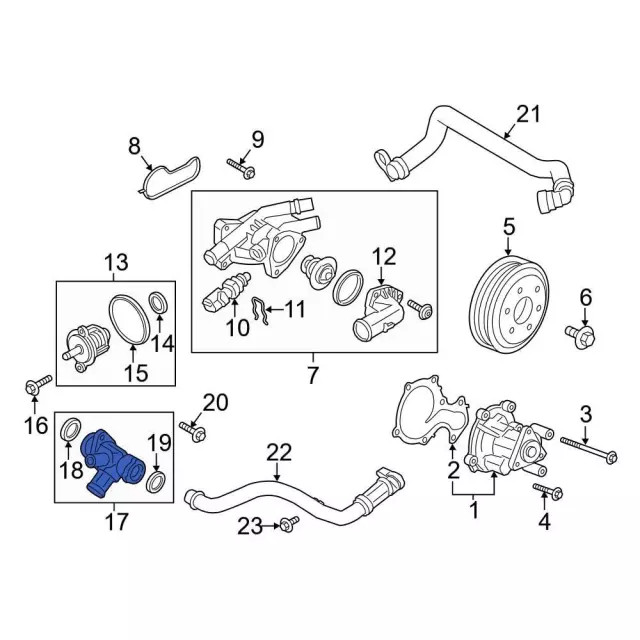 Genuine Ford Splash Shield Screw W711354-S437