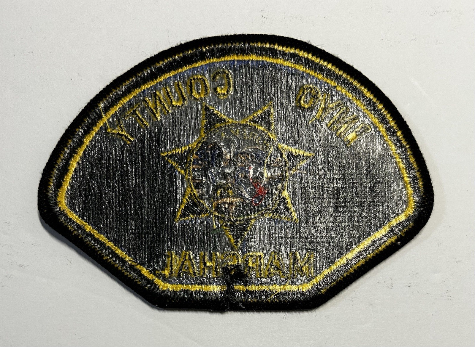 CALIFORNIA CA DEFUNCT INYO COUNTY MARSHAL PATCH #PDD58