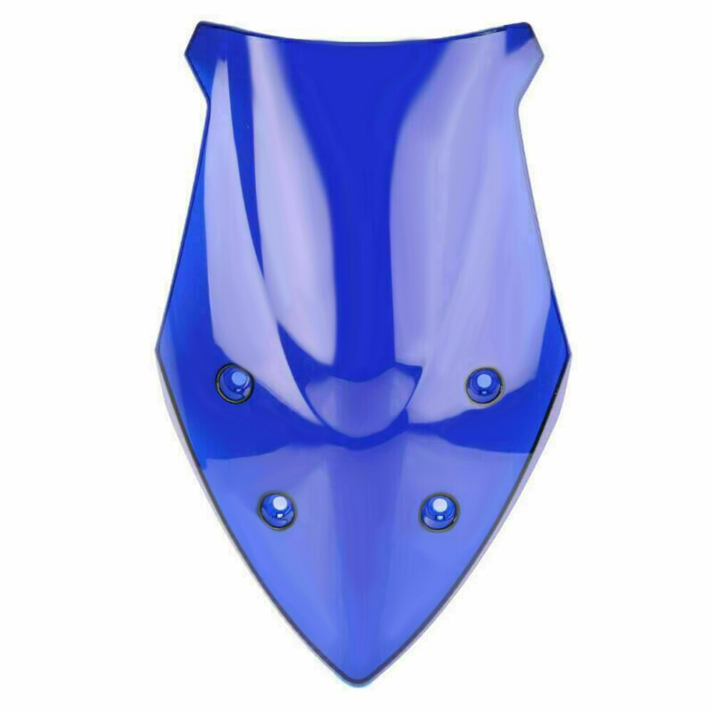 Blue Windscreen for 2015-2017 Suzuki GSX1000SF 15 16 17 ABS Plastic Windshield