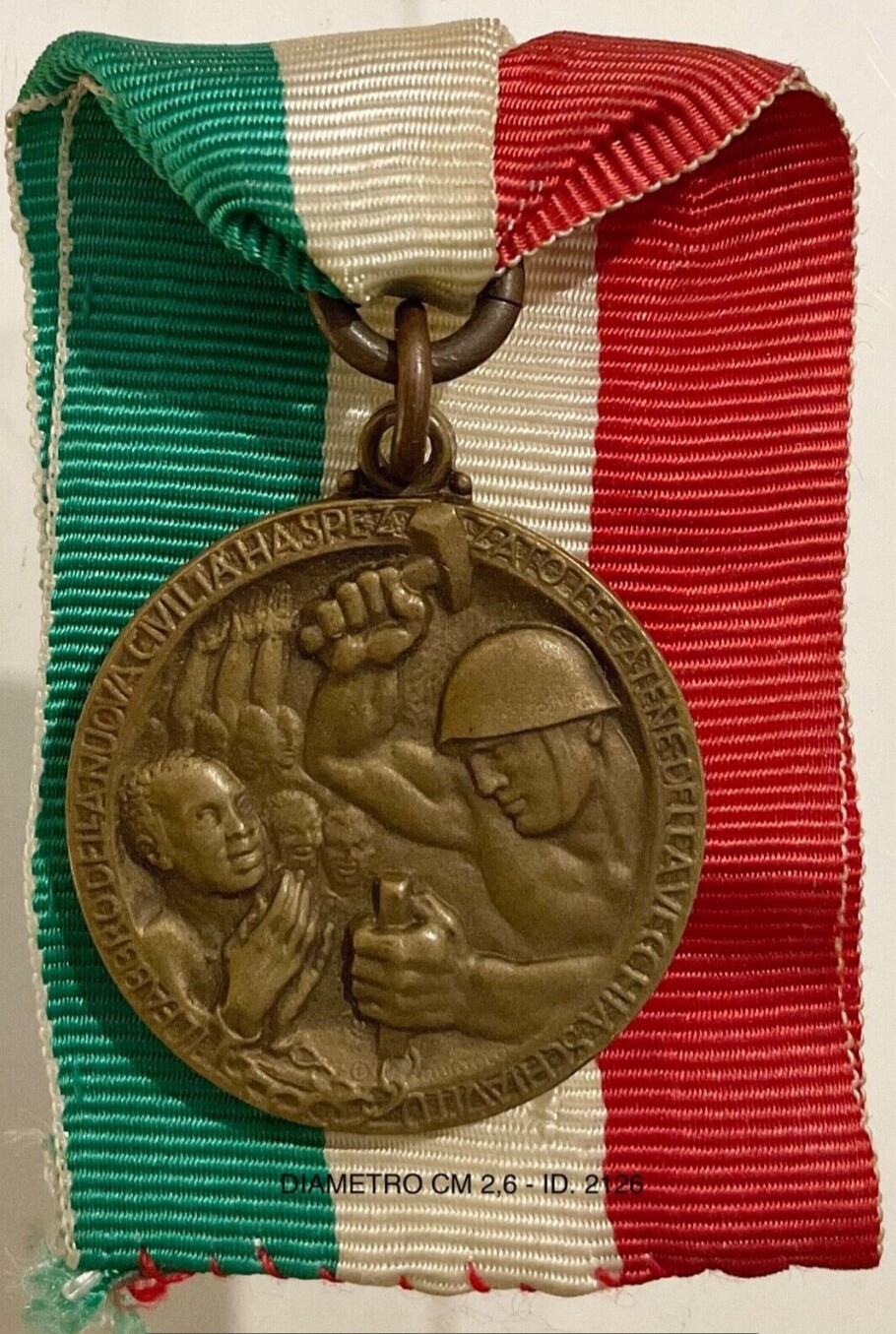 GLI EMIGRANTI ITALIANI D’AMERICA NEL I° ANNO DELL’IMPERO MEDAGLIA 1922.1943