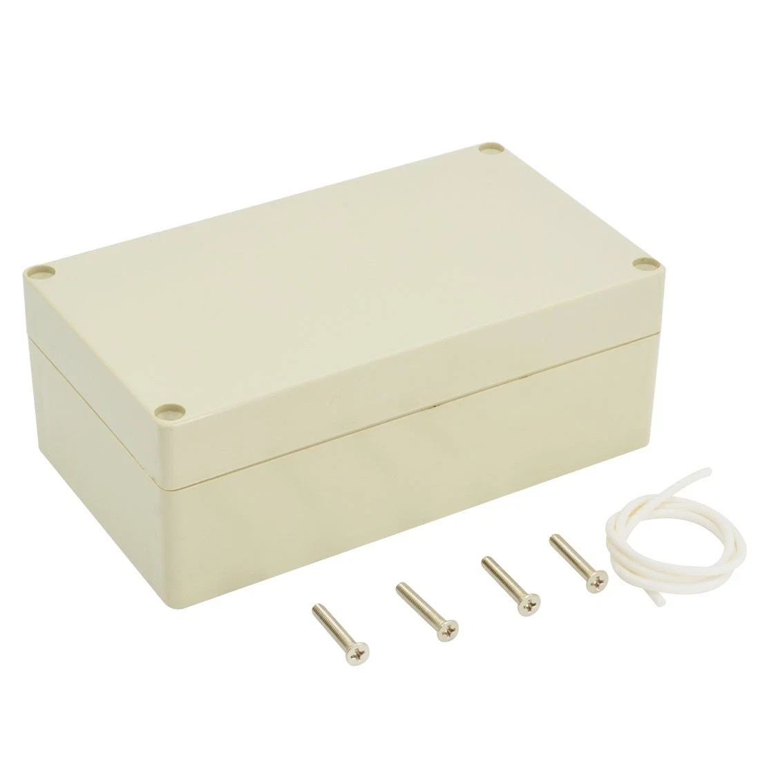 Junction Box Waterproof IP65 ABS Plastic Project Enclosure 6.2x3.54x2.3" Gray