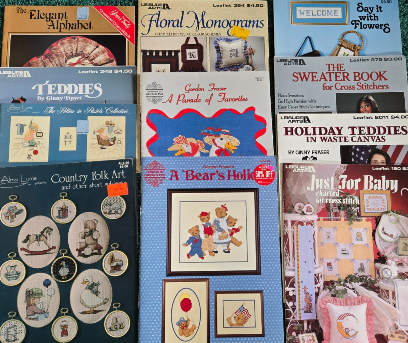 You Choose! Cross Stitch  Patterns - Assorted Themes & Designs