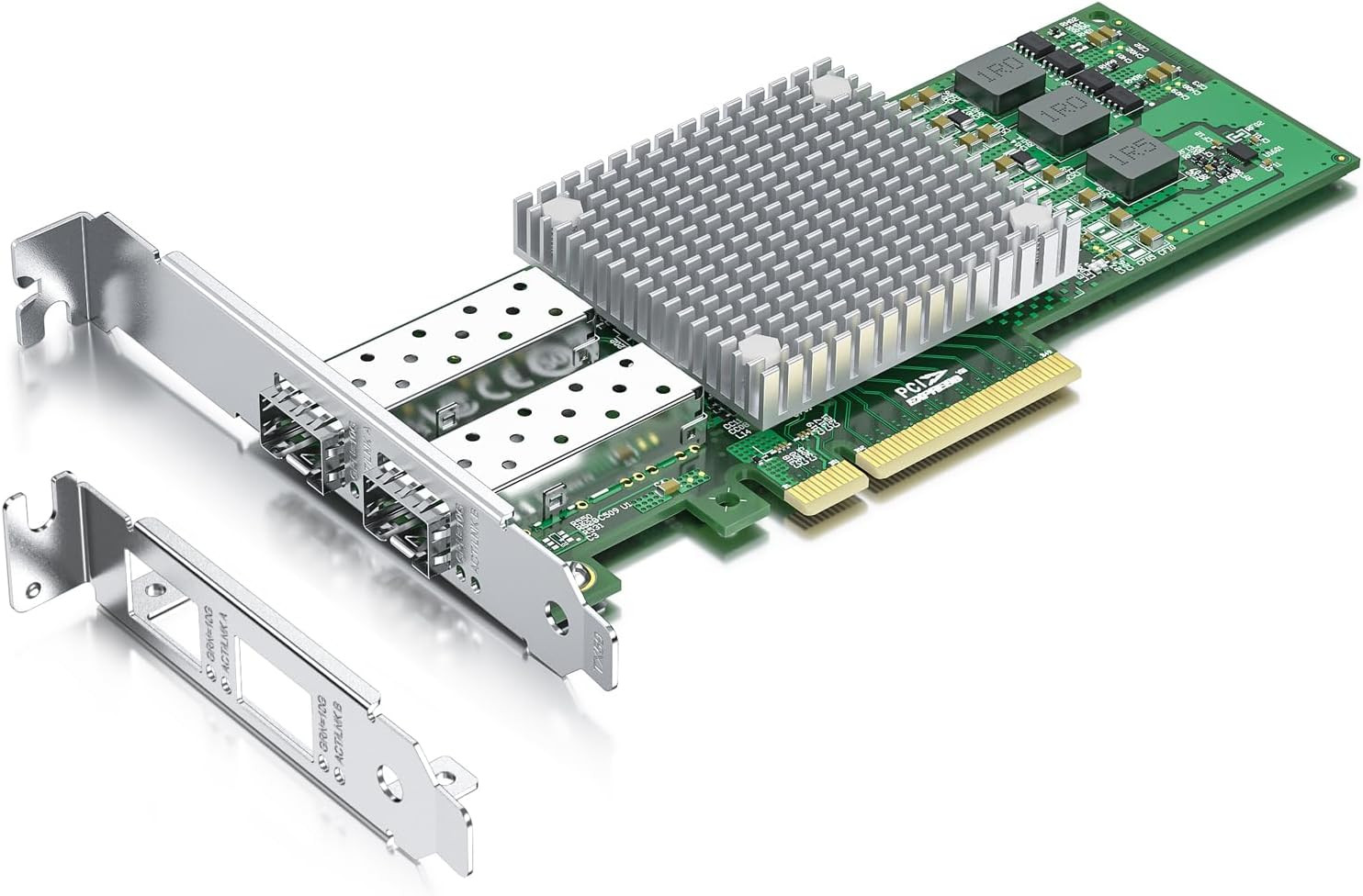 H!Fiber 10Gb SFP+ PCI-E Network Card NIC, with Broadcom BCM57810S Chip, Dual SF