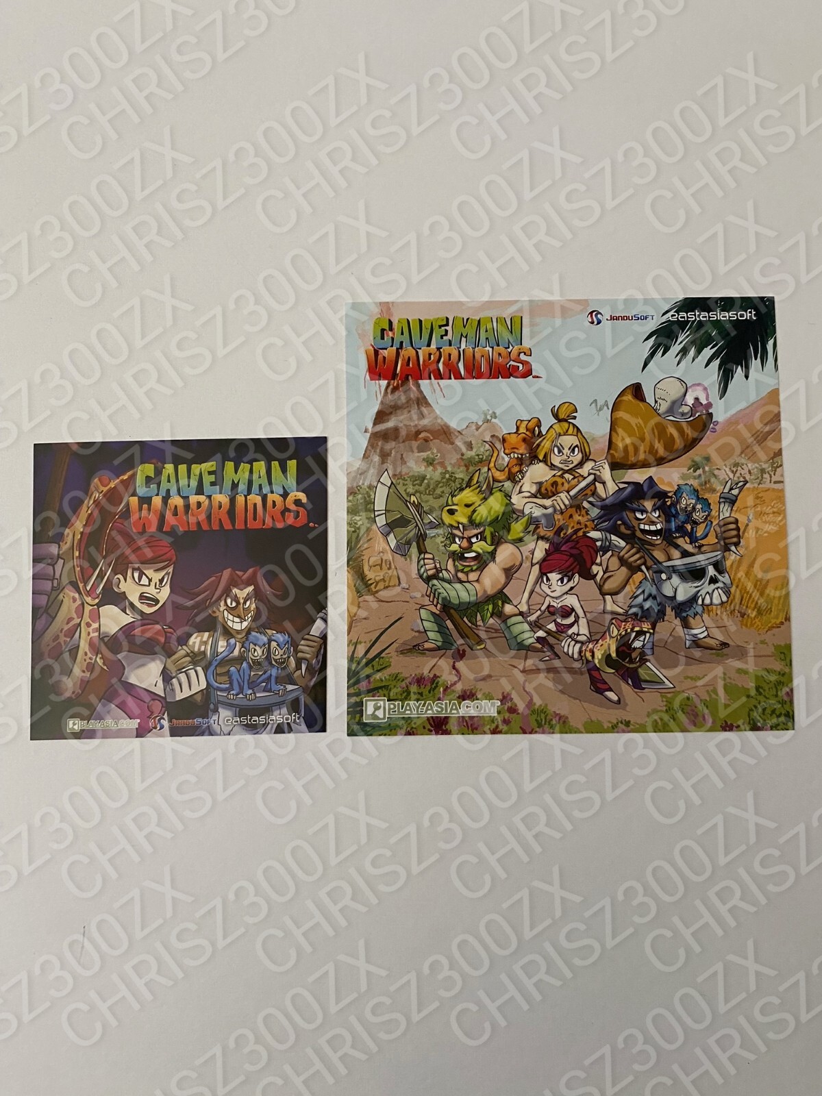 Caveman Warriors Sticker Character Sheet & Mini Decal Eastsoftasia Official