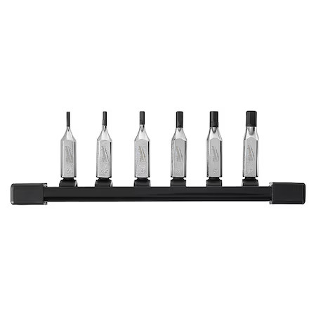 Milwaukee Tool 48-22-9541 6 Pc. 1/4 In. Drive Metric Hex Bit Socket Set