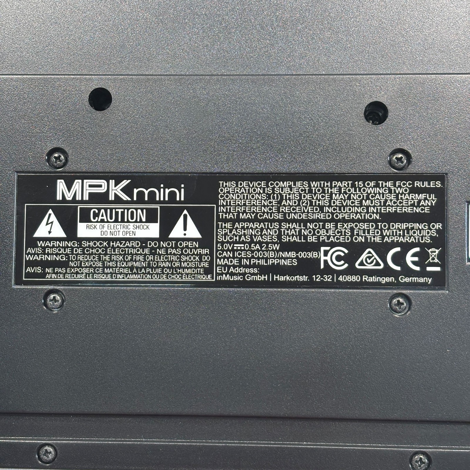 Akai MPK Mini Special Edition Gray 25-Key MIDI Keyboard Controller