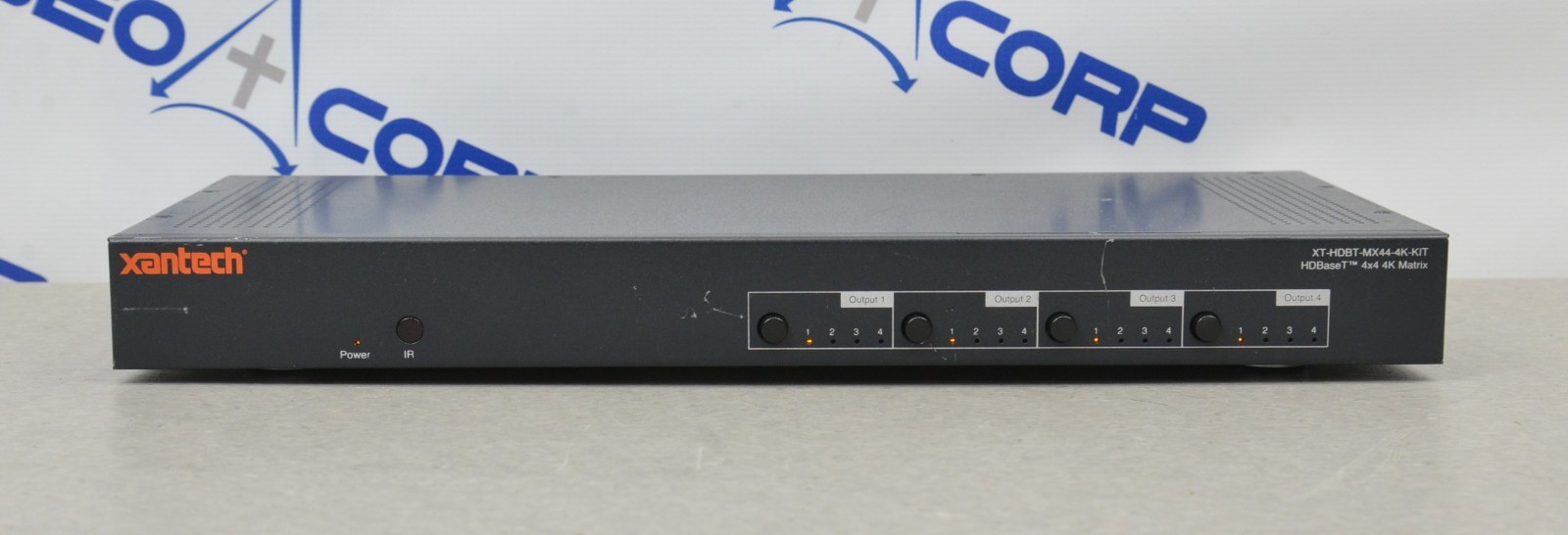 Xantech HDBaseT 4x4 4K Matrix Receiver XT-HDBT-MX44-4K-KIT